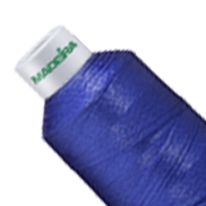 blue recycled polyester thread weight 40 - cone details