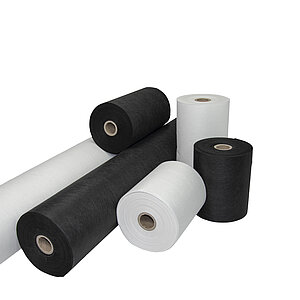 E-ZEE Green Cut rPES embroidery backing on rolls in different widths