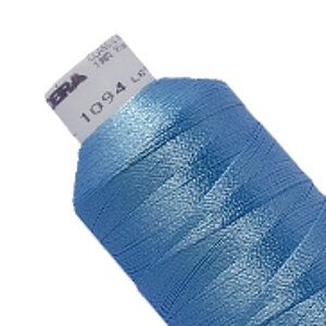 blue viscose embroidery thread weight 12