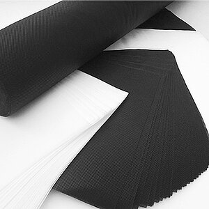 Embroidery stabilisers black & white