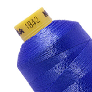 blue Polyester thread weight 75